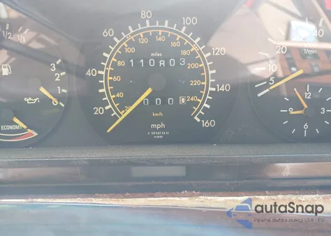 1984 Mercedes-Benz 380 Se z USA, uszkodzony, nr VIN WDBCA32A9EA062482